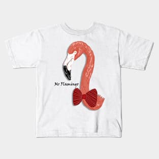 Mr Flamingo Kids T-Shirt